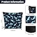 Degpum Shark Makeup Bags for Women,Perfect Cosmetic Bag Just A Girl Who Love Shark For Sisters,Daughters, Friends,Teen Girls & Women.Ideal Gift For Travel, Birthdays, & Christmas,Mothers Day