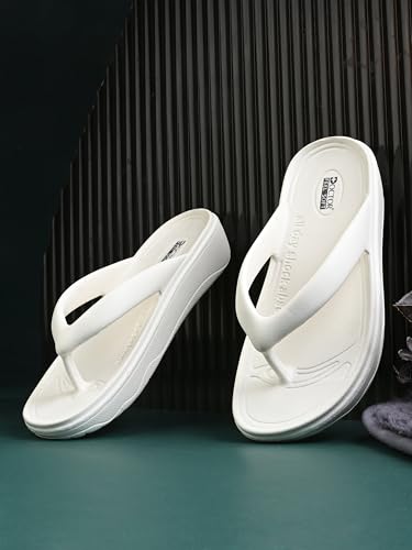 Image of Women Comfortable Thong Slippers with Cushioned Footbed, Lightweight Everyday Wear Slippers for Indoor and Outdoor Use, Soft Strap Casual Flip Flops
