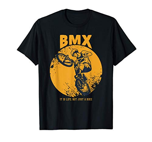 BMX retro vintage design jump idea de regalo estilo infantil Camiseta