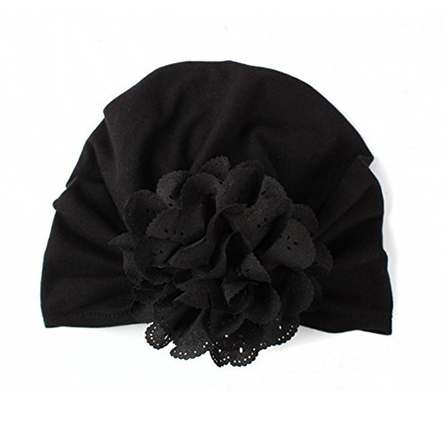 6 Pieces Newborn Baby Hats Infant Turban Wrap Floral Head Cap #TOP4