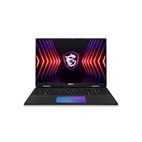 MSI Titan 18 HX A14VIG-056AU 18 Inch UHD+ MiniLED 120Hz Intel Core i9-14900HX Processor NVIDIA RTX 4090 64GB DDR5 RAM 4TB SSD Win 11 Home Gaming Laptop, Core Black