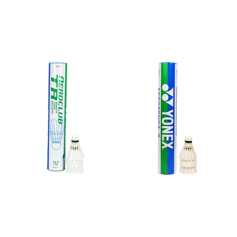 YONEX Aero Club (ACB) TR Badminton Feather Shuttlecock & Aerosensa 2 (AS 2) Feather Shuttlecock (White) Combo (B082FLY3BT) Amazon Price History, Amazon Price Tracker