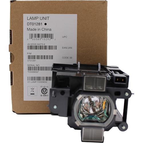 Jaspertronics Original Lamp & Housing for The Infocus IN5134 Projector with Original Specification and Full lifespan Bulb Inside - 1 Year Warranty