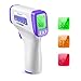 Fieberthermometer Stirn, Berührungsloses infrarot fieberthermometer für Erwachsene, Kinder, Babys, Fieberalarm, genaue Ablesung und Speicherfunktion, LCD display