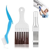 4 Stück Klimaanlage Kamm AC Lamellenkamm Trockner Kondensator Kamm Trockner Kondensator Reinigung Kamm Klimaanlage Kondensator Flosse Kamm für Reinigen Klimaanlagen Kühlschränke Verdampfer