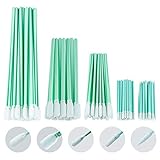 YOUZAN Foam Tip Cleaning Swabs 100PCS in 5 Models, Multi-Purpose Lintless Swabs Foam Q Tips for Inkjet Printer, Printhead, Camera, Optical Lens, Gun, Automotive Detailing