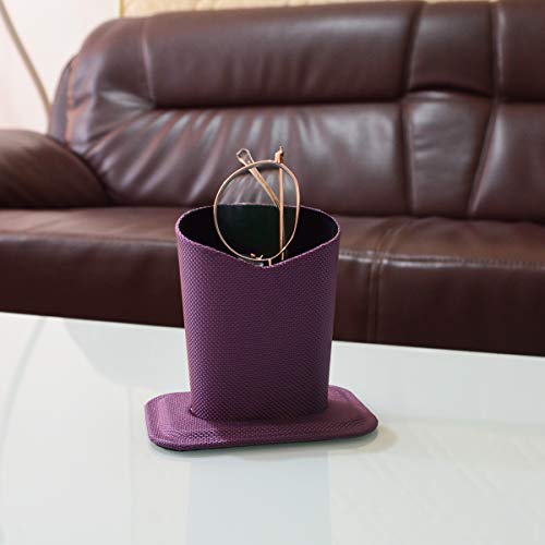Baitaihem Pack of 2 Eyeglasses Holder Stand Protective Glasses Holder For Desks Or Nightstands, Purple - Thumbnail 5