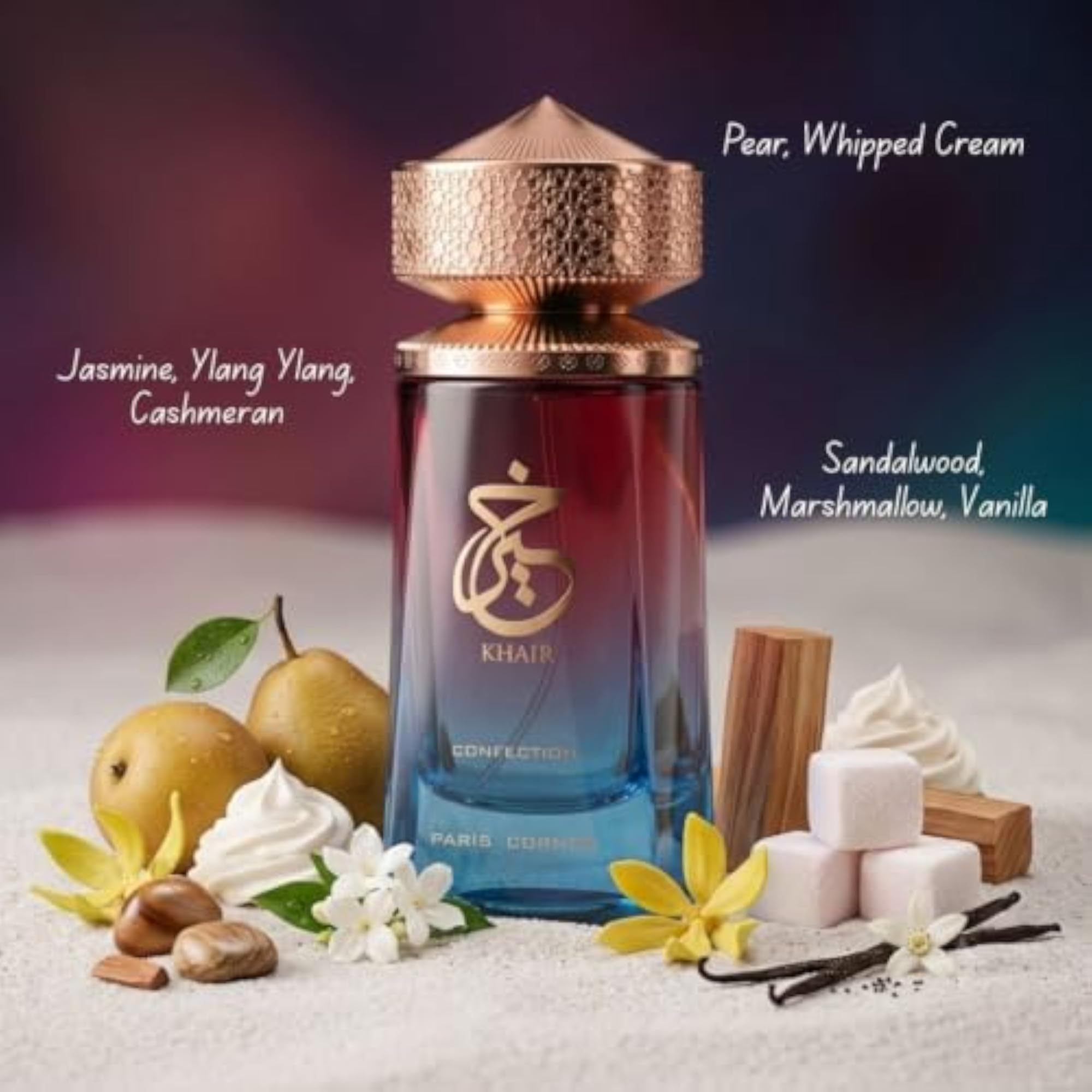 Khair Confection Eau De Parfum for Unisex, 3.4 oz