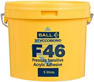 F46 - Pressure Sensitive Acrylic Vinyl Adhesive (5ltr)