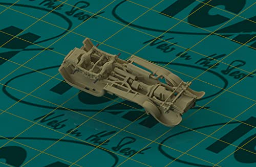 Icm Models Icm 1/72 G4 1935 Prod Wwii German Staff Car Snap Fit Model Kit #TOP3