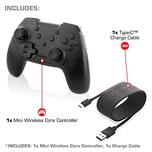image for Nyko Mini Wireless Core Controller, Black