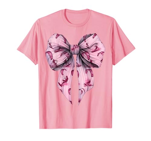 Coquette Bow Kite Surfer Kite Surfing Kiteboarder Girl T-Shirt