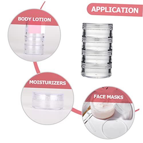 DOITOOL 15 Conjuntos Para Frasco De Cosméticos De Maquiagem Loção Facial Portátil Viagem Vazio Desta