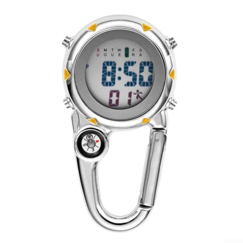 FACULX Climbing Watch with Carabiner Hook for compass, Luminous