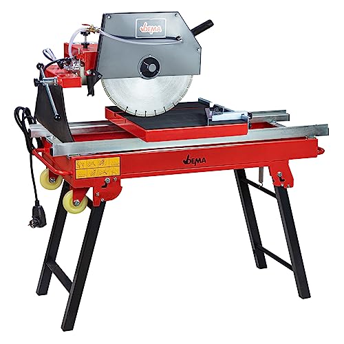 DEMA Steinsäge Fliesensäge Trennsäge 2200 W inkl. 400 mm DIA Sägeblatt – Für präzisen Schnitt in Stein und Fliesen