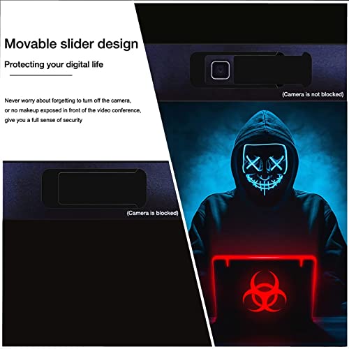 Cubierta de cámara web deslizable ultrafina y protector de privacidad para PC 3