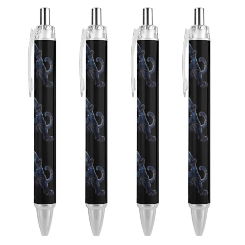 Bolígrafo retráctil Panther de escritura suave y trazo fino de 0,5 mm para notas perfectas