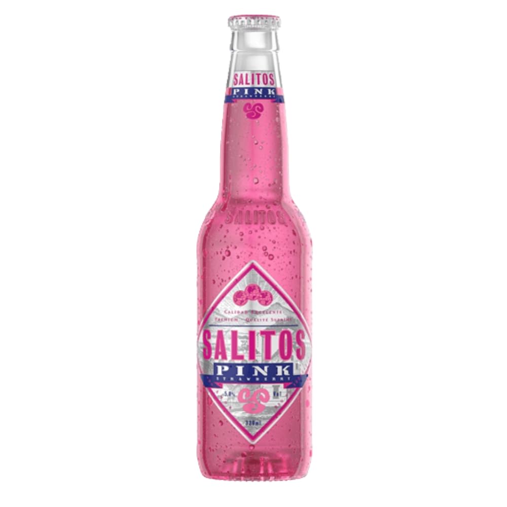 Pack. 24 uds. Salitos Botella Cerveza Salitos Pink - 33 cl.