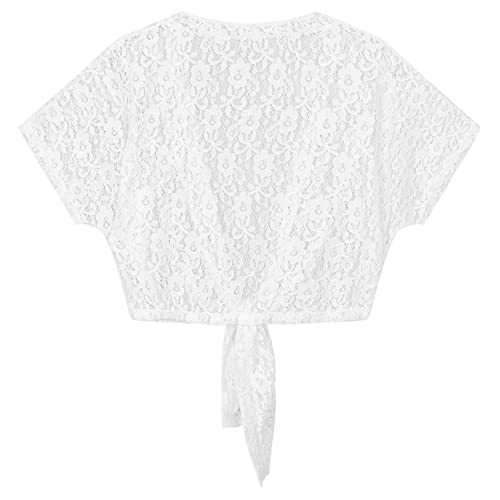 Freebily Bolero Donna Elegante Cerimonia Cardigan