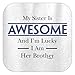 My Sister is Awesome and I'm Lucky I am Her Brother T-Shirt X-Large Ash [PPP]