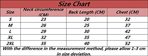 YiiJee Animale Domestico Caldo Traspirante