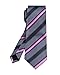 Mens Fashion Style Grey Pink Stripe Silk Tie Necktie Pretty Birthday Gift Online