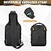 HUNTVP Bolsa de Pecho Hombre Táctica Bandolera Militar Mochila Impermeable Sling Bag Molle Multifuncional para Correr Deporte Viaje Acampar Senderismo Imagen de HUNTVP Bolsa de Pecho Hombre Táctica Bandolera Militar Mochila Impermeable Sling Bag Molle Multifuncional para Correr Deporte Viaje Acampar Senderismo