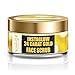Face Scrub -★ Herbal Cream -★ Prevent Dark Spots Formation and Reduce Uneven Pigmentation -★ Unclog Pores -★ Remove Dead Skin Cells and Blackheads -★ All Natural -★ Vaadi Herbals(24 Carat Gold Scrub)