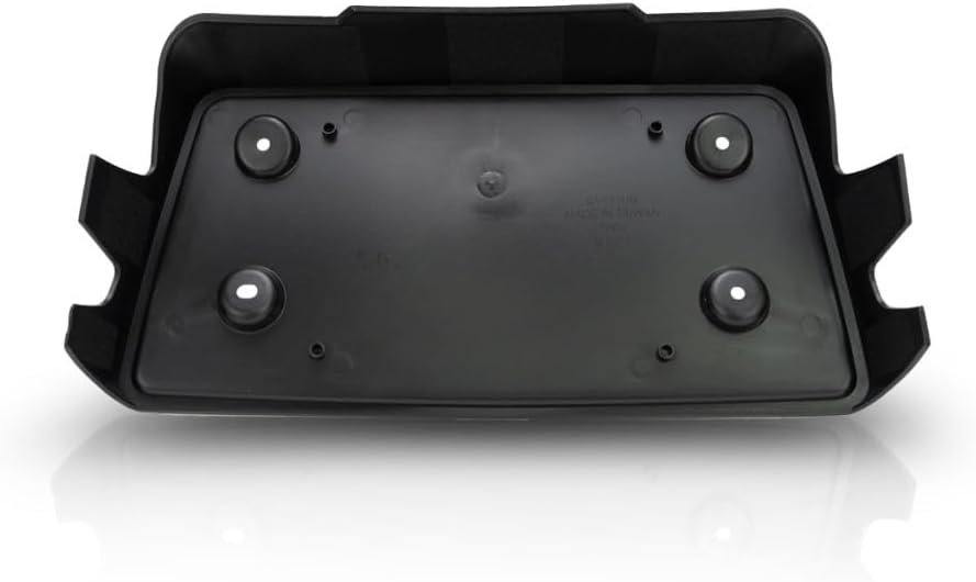 for GMC Sierra 1500 2007-2013 License Plate Bracket | Front | Black Textured | GM1068125 | 15781553