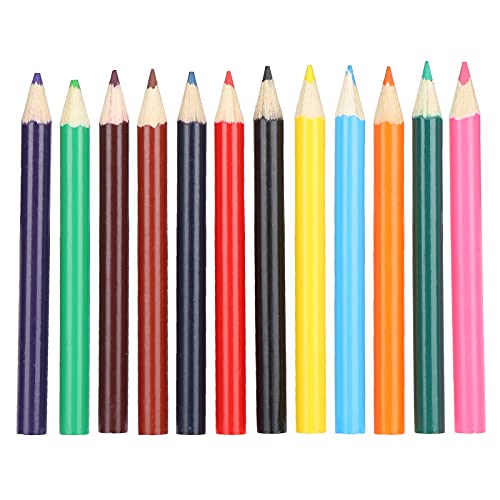 Respicefinem Mini Drawing Colored Pencils Portable For Children Writing Sketching