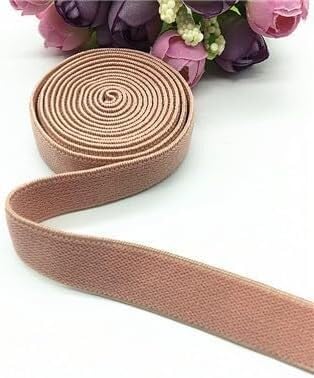 EUXHTYWP 5/8' 15mm Rosa Elastisches Gummiband