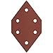 20 Pack Porter Cable 767601005 100 Grit Diamond Hook & Loop Sanding Sheets 5 Sheets per Package