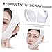 SKISUNO 1pc Breathable Lifting Mask for Women Tape to Reduce Double Chin Facial Contours and Promote Elastic Strap for All Skin Types
