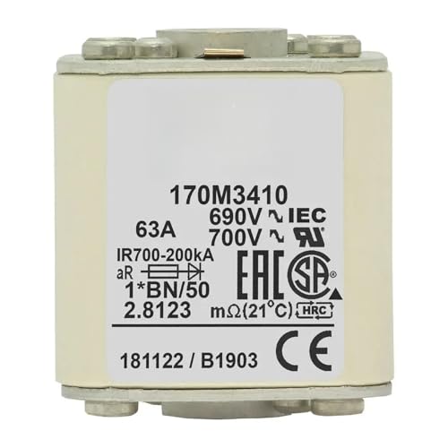 Fusible 170M3422 haute performance pour la protection des onduleurs