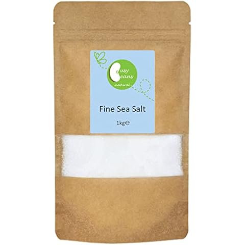 Fine Sea Salt by Busy Beans, 1kg Pack Cover