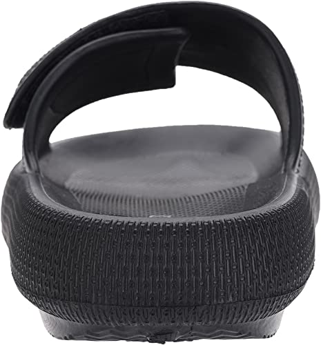 Joomra Mens Cloud Slippers Slides Cushion For Women Recovery Foam Shower Antislip Adjustable Pool Beach Spa House Garden Pillow Sandals For Ladies Male Chanclas Para Mujer Black #TOP3