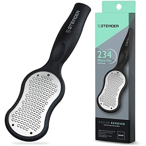 Foot File Callus Remover Steinder® Handy Foot File, for Holiday Season Foot File Callus Remover, Foot Pedicure Foot Rasp for Hygienic & Safe & Foot Grater, Designed for Comfort & Safety Cover