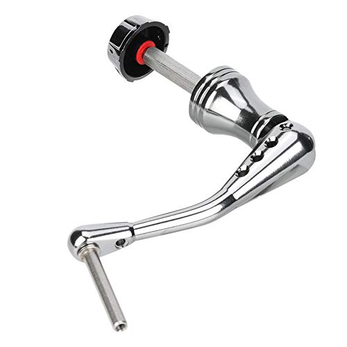 Keenso Fishing Reel Handle,4-Angle Shaft Design Fishing Spinning Reel Handle for Spinning Reel Replacement Grip Parts (Gun-Middle)