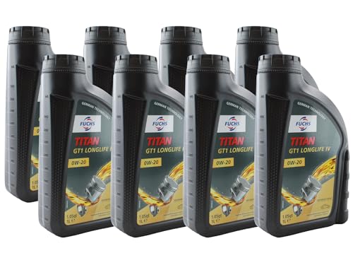 Aceite para motor TITAN GT1 0W-20 8 x 1L