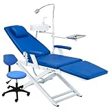 sillones dentales belmont chile 【Iluminación Óptima】El sillón de exploración incorpora una luz LED de 8 W con doble modo de intensidad (18 horas en modo bajo / 9 horas en modo alto) y una batería de 350 mAh, proporcionando una iluminación brillante y libre de sombras para exámenes o tratamientos dentales.