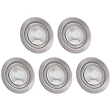 halogen einbauleuchten 12v 20w MATERIAL - Metall (Rahmen + Einbaudose) - matte Glasabdeckung