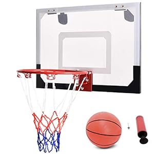 COSTWAY Mini Basketballkorb für Tür & Wand