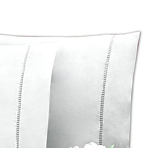 Lençol Sem Elástico Solteiro Percal 200 Fios 100% Algodão Branco