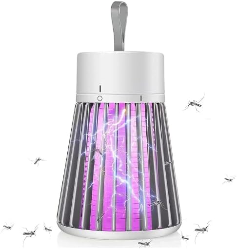 PRBAAStore Mosquito Killer Machine, USB Powered Bug Zapper with UV Light, Portable Indoor Outdoor Mosquito Lamp, Low Noise