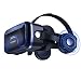 Produktbild VR-Headset, Virtual-Reality-Headset, VR-Brille, VR-Brille für 3D-VR-Videospiele, kompatibel mit iPh 7/7+/6S/6+/6/5, Samsung, Huawei, Google, Moto und alle Android-Smartphones