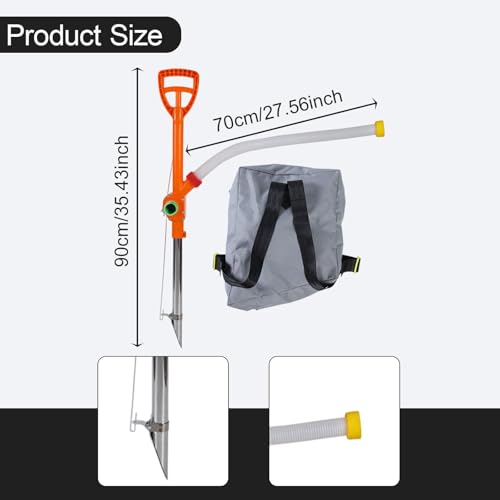 Fertilizante manual portátil para jardín y huerto miniatura 2