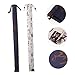 Mikinona Flute Storage Bag Cotton Linen Flute Protective Pouch with Rope Handle for Easy Carrying Storage and Protection for Musicians