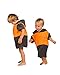 Produktbild Vivida Lifestyle Baby Kapuzen Poncho Umziehhilfe, Strand, Bad, schwimmen, schnelltrocknend, Kleinkind-Baby Größe, Mädchen-Jungen, verschiedene Farben (Orange-Grau)