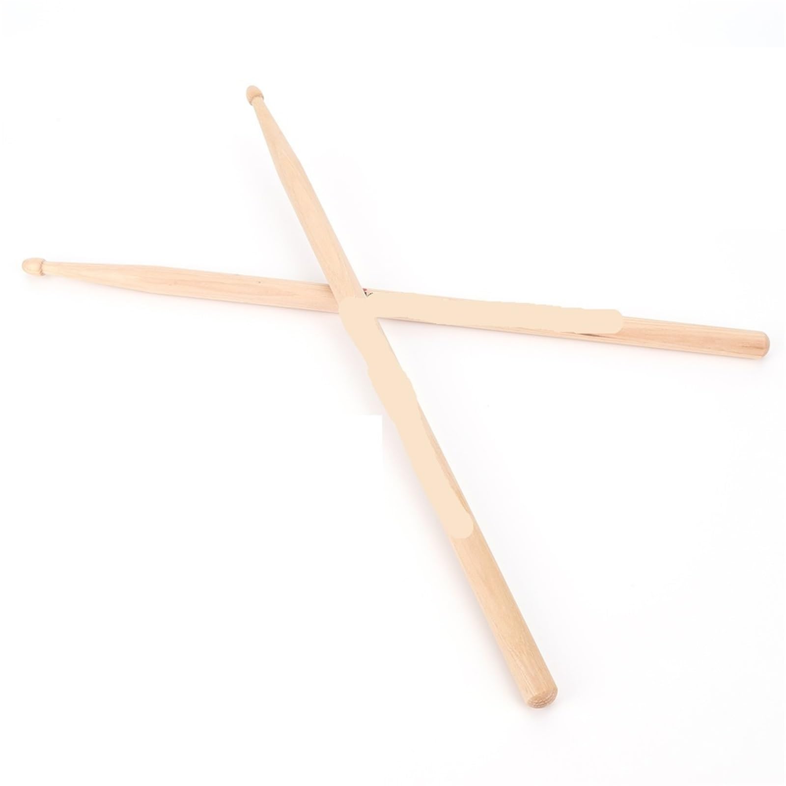 Baquetas De Tambor 2 Baquetas de Jazz con Peso y Tono consistentes y Punta de Madera for batería acústica/electrónica.(5A)