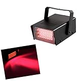 LH Mini Red Strobe Stage Light Dance Strobe Lights with Super Bright 24 LEDs Adjustable Speed Flash Party Lighting Best for Home Room Parties Kids Birthday Halloween Christmas Wedding Show Club Pub